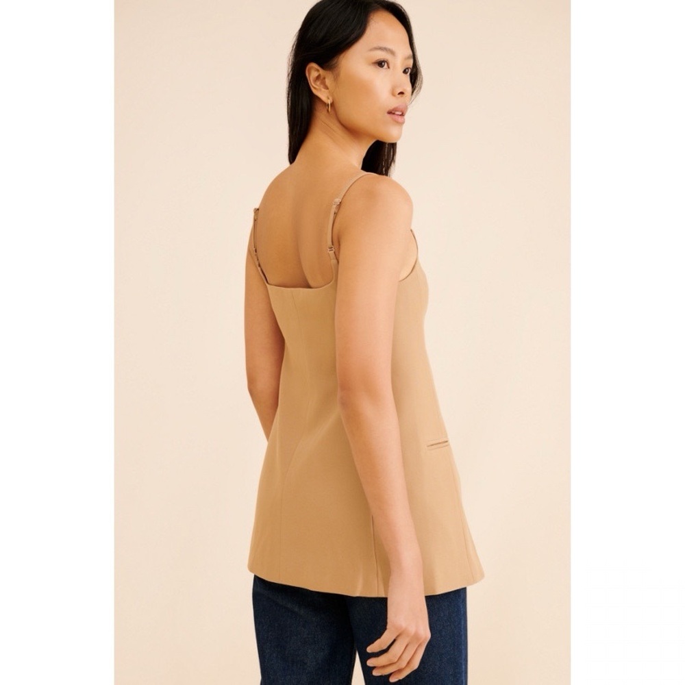NWT Anthropologie Mare Mare Square Neck Vest Top Sz M - Picture 3 of 8